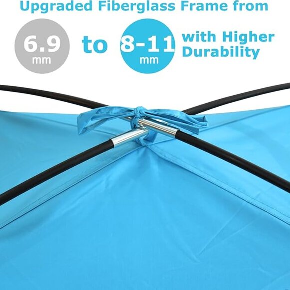 COMMOUDS Beach Tent Sun Shade - Picture 4 of 4